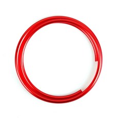 포비월드 메탈릭 공예철사 4.5mm, 빨강, 4개