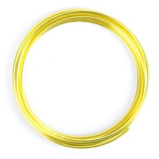 포비월드 메탈릭공예철사 2.0mm, 노랑, 4개, 4개