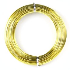 포비월드 칼라공예철사 3.0mm, 노랑, 2개