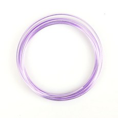 포비월드 메탈릭공예철사 2.0mm, 보라, 4개, 4개
