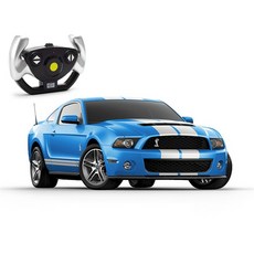 이티에스 1:14 포드 쉘비 GT500, 블루, 길이 31.5cm x 넓이 12.5cm x 높이 8.5cm, 1개
