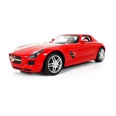 이티에스 1:14 메르세데스 벤츠 SLS AMG, 레드, 길이 32.5cm x 넓이 13cm x 높이 8.5cm, 1개