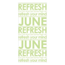 Supul SP S284 可愛字母貼紙, LSW 06