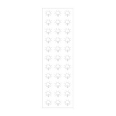 樹叢淋浴窗戶北歐風格貼紙, SW238