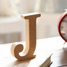 아리코 나무장식 J 3입, 우드, 1개