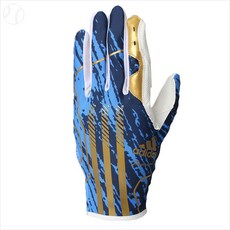 아디다스 수비장갑 우투용 왼손착용, 파랑+흰색, 1개
