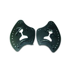 AQUWIN 手部游泳划水板 HP02 S, 黑色, 1個