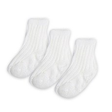 우리섬유 고급 골지 양말 3켤레