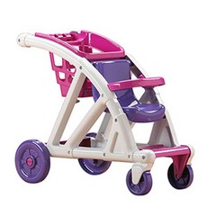 아메리칸플라스틱토이 샵스트롤러유모차, 혼합 색상, 1개