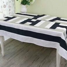 livingdeco Diane 桌巾, 黑色