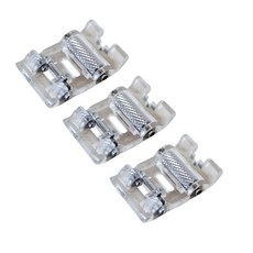 미싱바끼 로라노루발 원터치, 혼합 색상, 6개