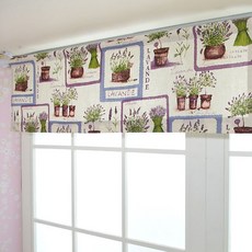 Livingdeco 薰衣草平衡窗簾, 棕色