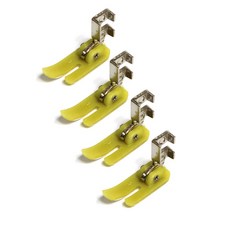 미싱바끼 직선노루발 pvc고정형, 혼합 색상, 4개