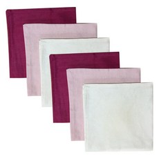 Maison Textile 亞麻餐巾 花漾粉, 餐巾紙 6p