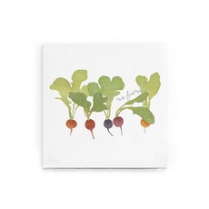 SANGSANGHOO 蔬菜插畫圖案帆布裝飾掛畫, A型