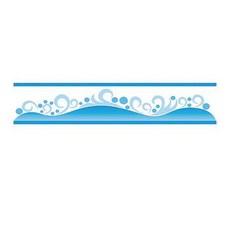 Home&Idea QBS-130 腰線壁貼, 混合顏色