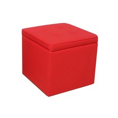 21C파티션가구 수납소파, 레드