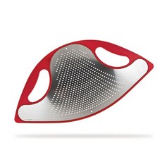 VICEVERSA 柔軟不鏽鋼片手持刨絲器, 紅色, 1個