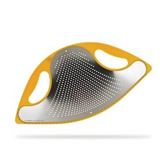 VICEVERSA 柔軟不鏽鋼片手持刨絲器, 黃色, 1個