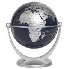 미니 회전 지구본, 실버