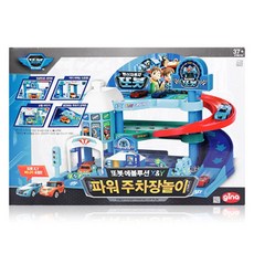 지나월드 또봇 파워 주차장 놀이, 혼합 색상, 1개