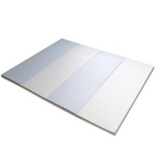 루키디자인 TN 확장형 4단 폴더매트 2개, 크리미애쉬