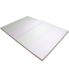 루키디자인 TN 확장형 4단 폴더매트 2개, 크리미로사