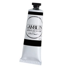 갬블린 아티스트 오일 칼라, 212 CHROMATIC BLACK, 37ml