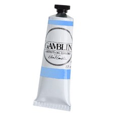 갬블린 아티스트 오일 칼라, 875 RADIANT BLUE, 37ml