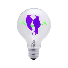 小鳥情侶DSB11-VG, 紫+綠, 1個