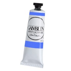갬블린 아티스트 오일 칼라, 200 CERULEAN BLUE, 37ml