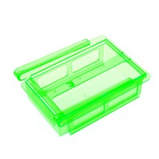 冰箱抽屜式收納盒 綠色