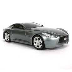 이티에스 미니명차F 무선조종 RC카, 실버, 1개