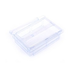 저스틴앤클로이 투명 컬러 냉장고수납 화이트, 1개