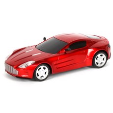 이티에스 미니명차D 무선조종 RC카, 레드, 1개