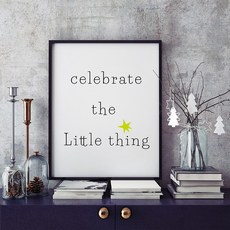 RYMD 文字印花裝飾掛畫, 混色