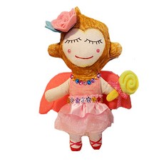 맘아트 인형 친구 만들기, 핑크 발레리나, 1개