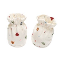 withorganic 新生兒防抓腳套 8*7cm