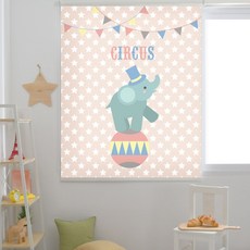 아기코끼리덤보 롤스크린 암막