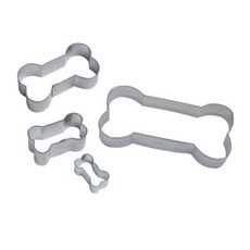 植物造型餅乾模具組, 1套, 4p（狗骨頭4p）