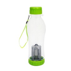 리빙라인 라인티보틀, 투명 + 연두, 500ml, 1개