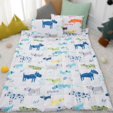 BEAUTE HOUSE 波紋Sonu梁室墊, 小狗款藍色, 1個