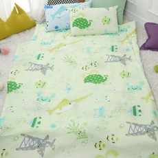 보떼하우스 보떼하우스 리플 홑이불, 마린그린