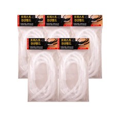 螺旋造型防咬電線纏繞固定保護套 白色, 5個