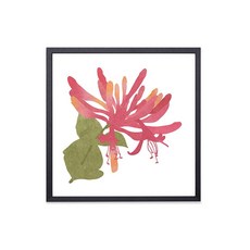 상상후 알루미늄액자 화린, 블랙 (사랑A)