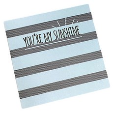 You're My Sunshine字樣卡片 10張, 混色