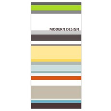 프렌체 고해상도 포인트도어 시트지, 상콤 스트라이프