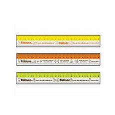 리락쿠마 30cm 알루미늄자, 랜덤 발송, 3개