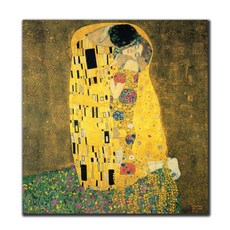 파랑디자인 캔버스 액자 명화 구스타프 클림트, 키스