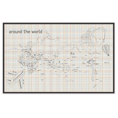 世界地圖, 混色